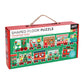 Chronicle Books Christmas Train Shaped Floor Puzzle