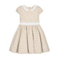 Hope and Henry Linen Dress with Peter Pan Collar - Sandy Floral