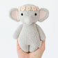 Cuddle and Kind Blush Floral Baby Elephant