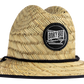 BinkyBro Kids Straw Sun Hat Barney Patrol - Sonoma