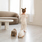 Little Lamb Kind Button Pull-Along Sheep - Taupe