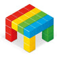 GEOMAGWORLD USA Geomag™ Magicube Crystal 24 Piece Magnetic Cube Set