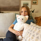 Beverly Hills Teddy Bear Company World's Softest Lushee 16 Inch - Karing Kitty White Plush Toy