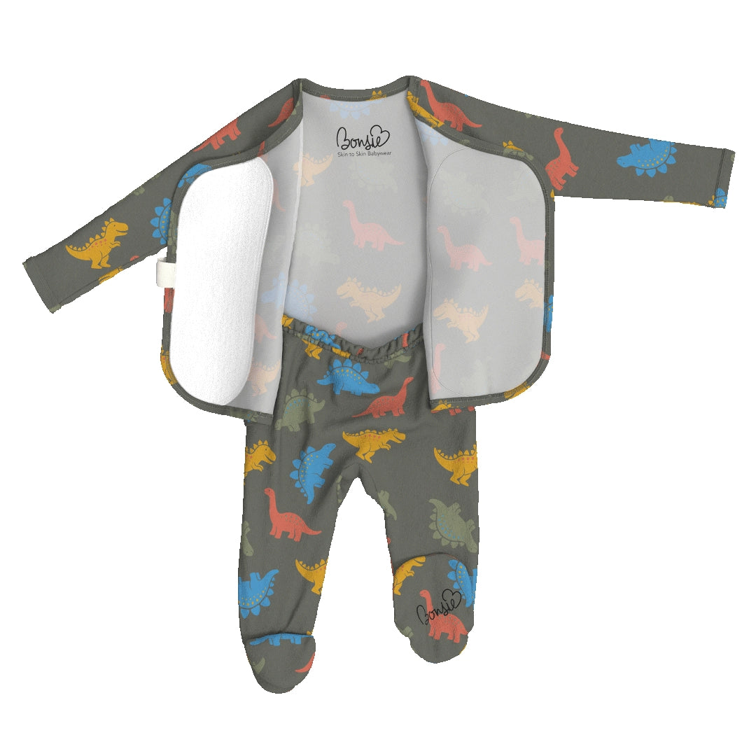 Bonsie Skin to Skin Babywear Footie - Lil Stompers