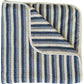 Mebie Baby Organic Cotton Beach Towel - Blue Stripe