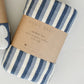 Mebie Baby Organic Cotton Beach Towel - Blue Stripe