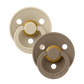 BIBS Colour 2 Pack - Ivory/Dark Oak
