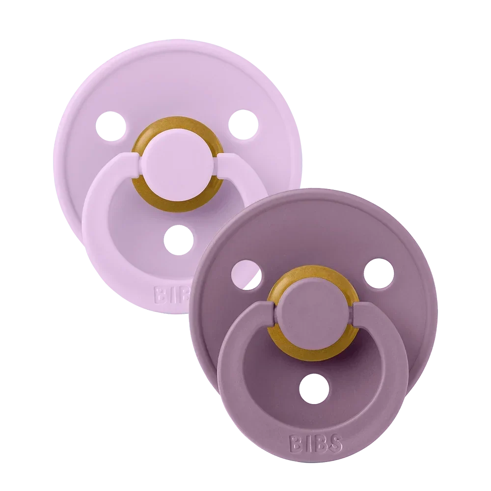 BIBS Colour 2 Pack - Violet Sky/Mauve