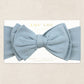 Lou Lou and Company Sweater Bow - Steele Knit Headband