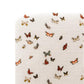 Cotton Muslin Crib Sheet - Butterfly Migration