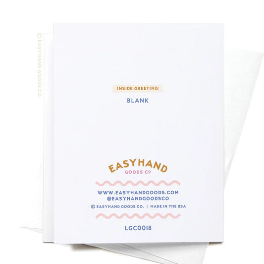 Easyhand Goods Congrats Teddy Bear Greeting Card