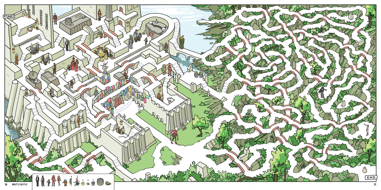 Chronicle Books Star Wars Mazes