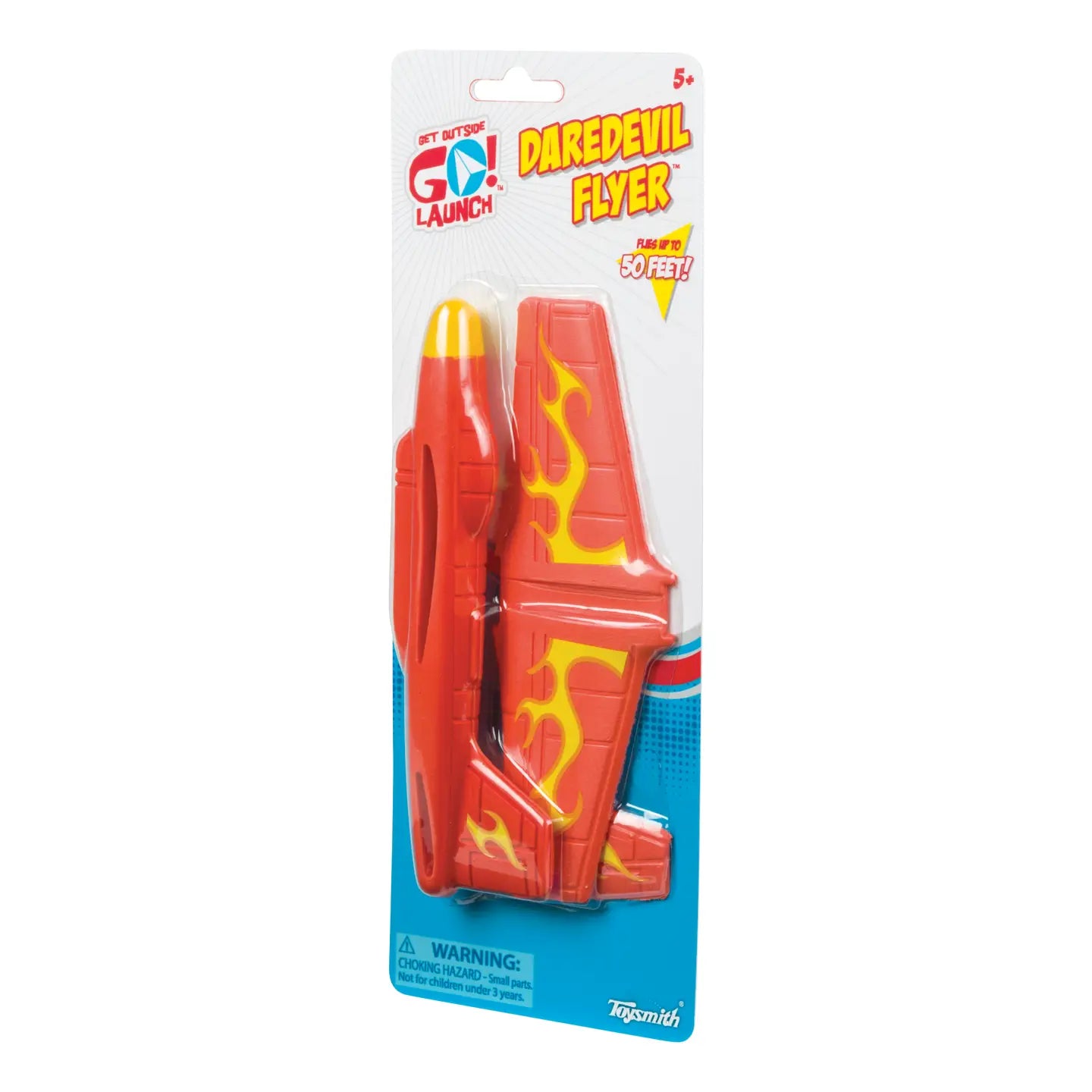 Toysmith Get Outside Go! Launch Daredevil Flyer Toy Plane