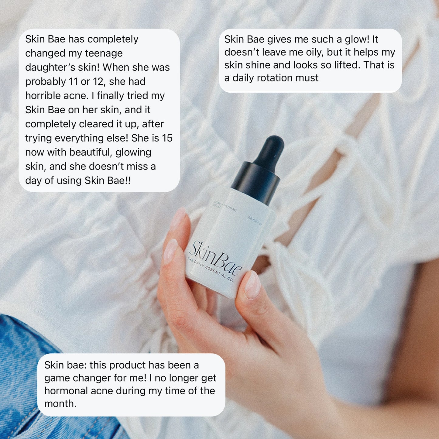 The Daily Essentials Co Face Serum - Skin Bae