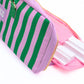 My Fair Mahjong Mahjong Rack Bag - Purple & Green Stripes