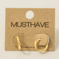 Fame Mini Huggie Earrings