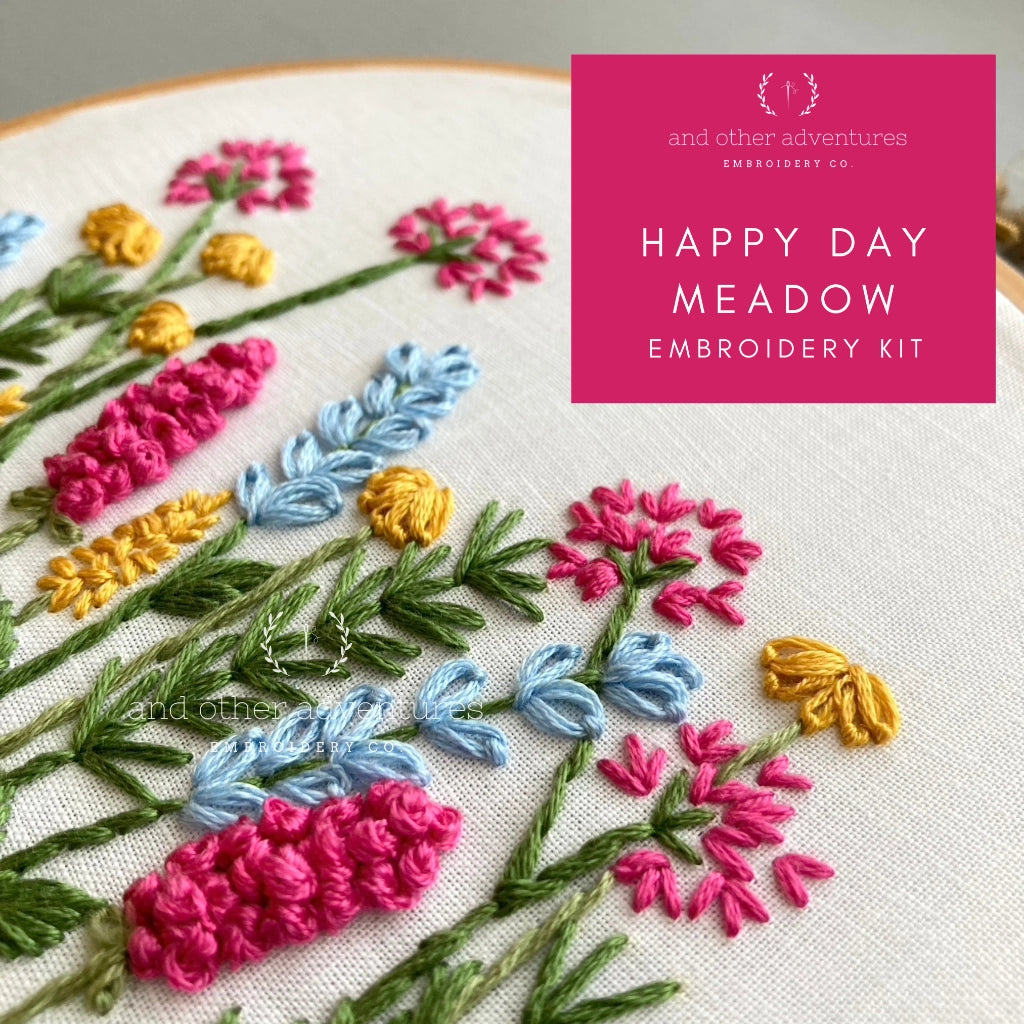 And Other Adventures Embroidery Co Beginner Embroidery Kit