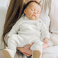 Miriia William White Knit 2 Piece Christening Baptism Outfit