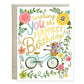 Gina B Designs Birthday Greeting Card - Bicycle