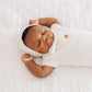 Miriia The Jackson Baptism Christening White Cotton Knit Boy Outfit