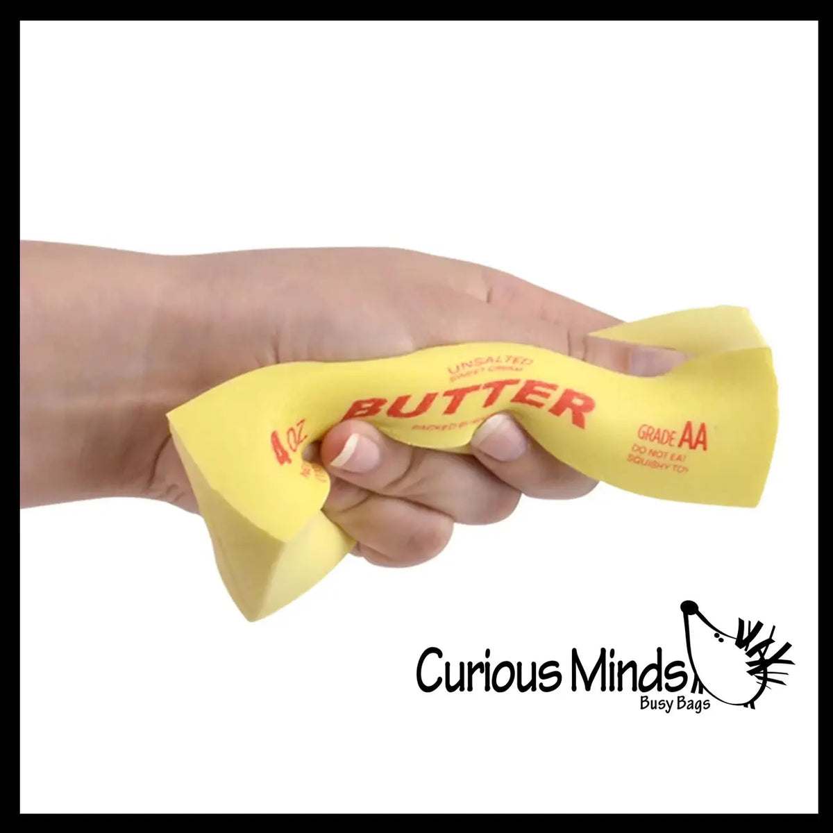 Curious Minds Toys 5.3" Butter Slow Rise Foam Squishy