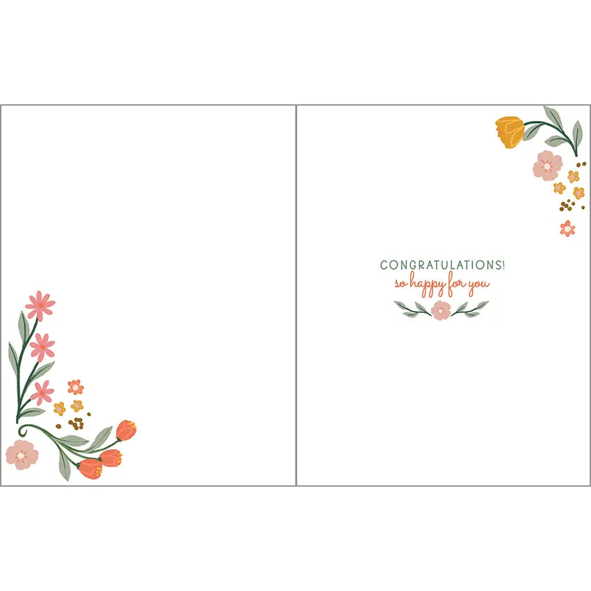 Gina B Designs Wedding Greeting Card - Love Rings
