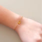 LittleLundsCo Baby and Mom Gold Bow Bracelet