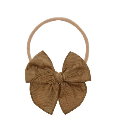 Lou Lou and Company Cloud Muslin Heirloom Bow Headband