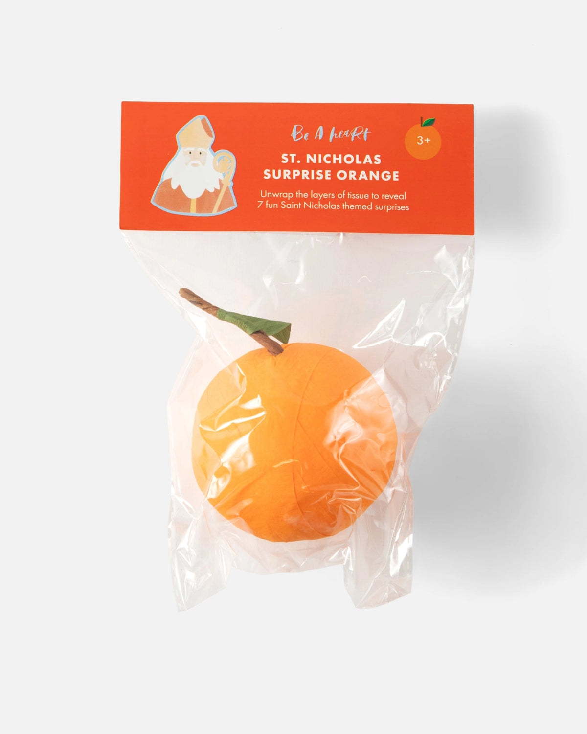Be A Heart St. Nicholas Orange Surprise Ball