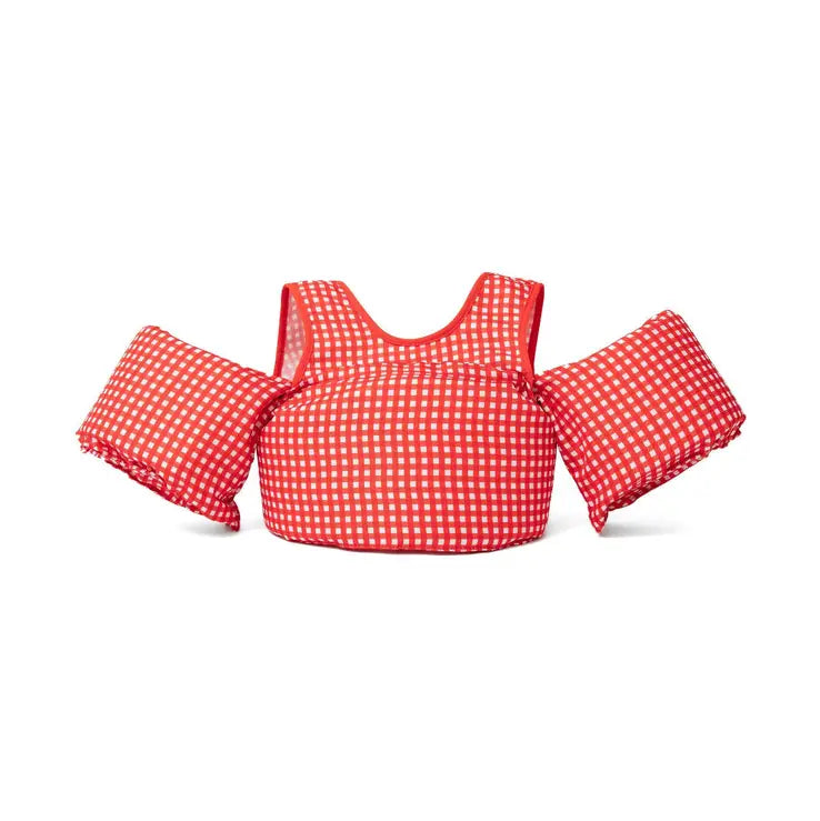 Drip Floats Red Gingham Kids Float - 25-50 Lbs