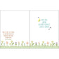 Gina B Designs With Scripture Religious Greeting Card - Baptism Flowers