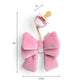 Itzy Ritzy Bitzy Pal Natural Rubber Pacifier and Lovey - Bow