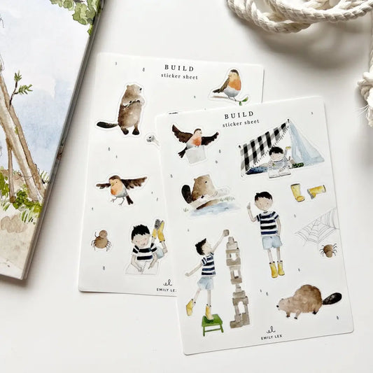Emily Lex Studio Build Sticker Sheets