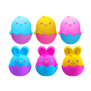 Schylling NeeDoh Chick & Bunny Assortment - Plain Shell