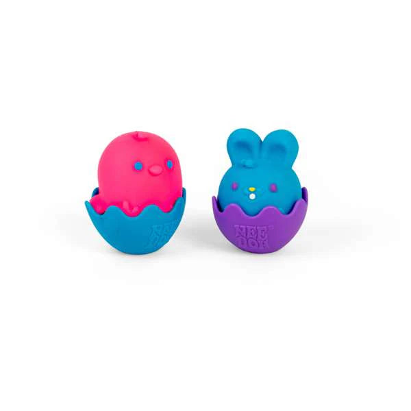 Schylling NeeDoh Chick & Bunny Assortment - Plain Shell