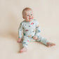 Kyte Baby Zippered Romper in City Vehicles