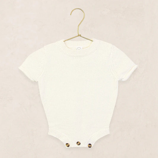 Lou Lou and Company Knit Onesie - Ivory