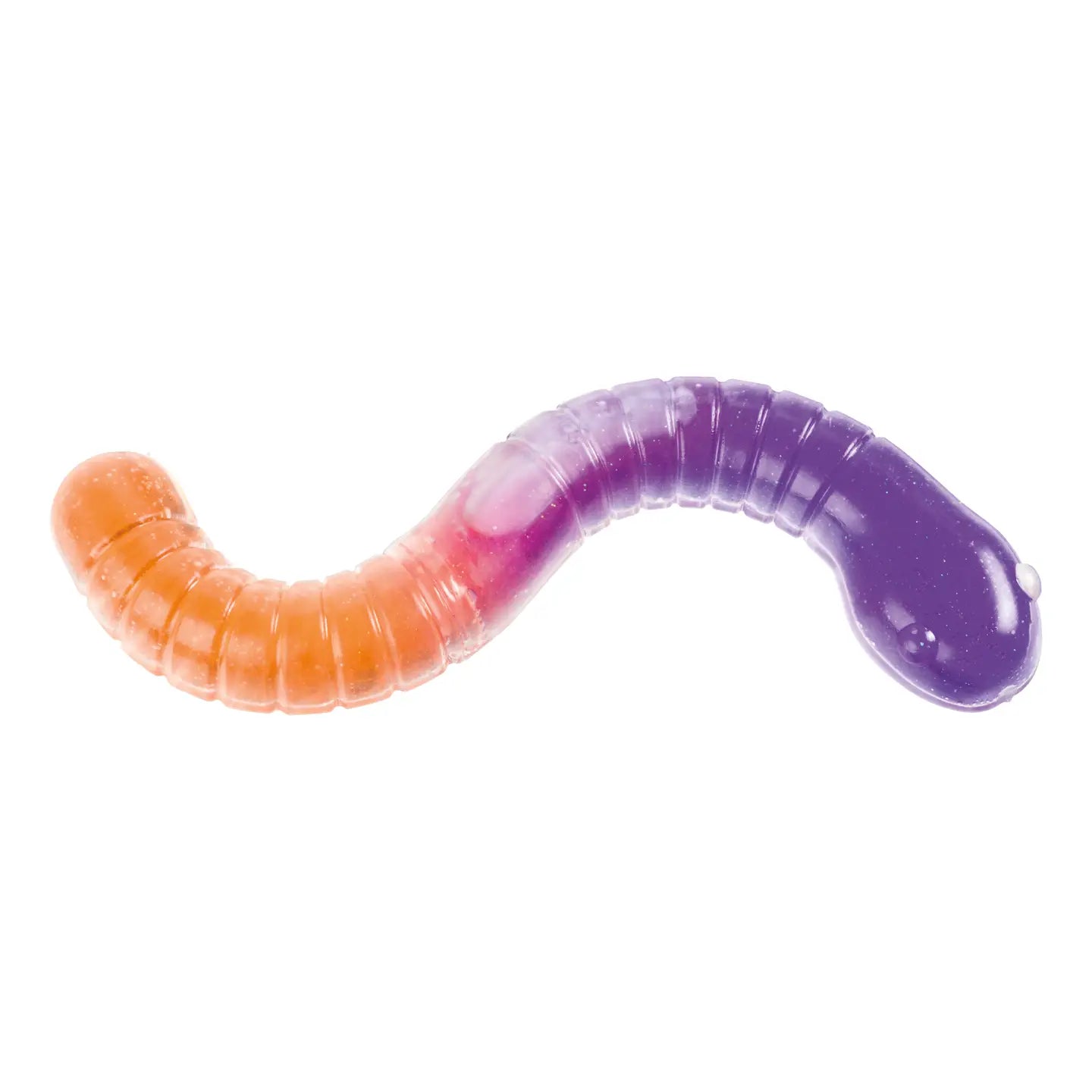 Toysmith Jumbo Slimy Worm Stretchy Squishy Toy