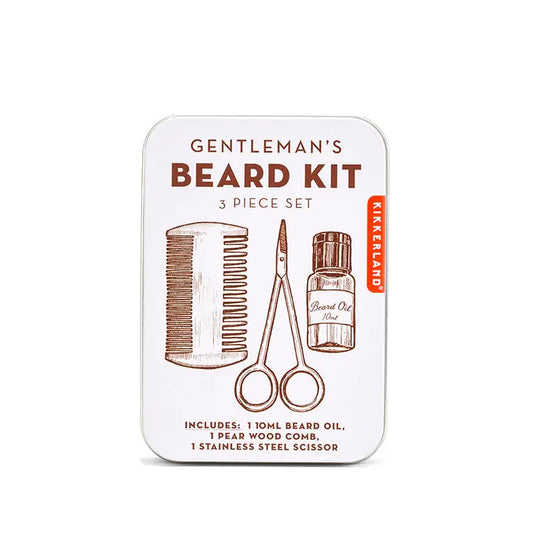 Kikkerland Design Inc Gentlemans Beard Tin