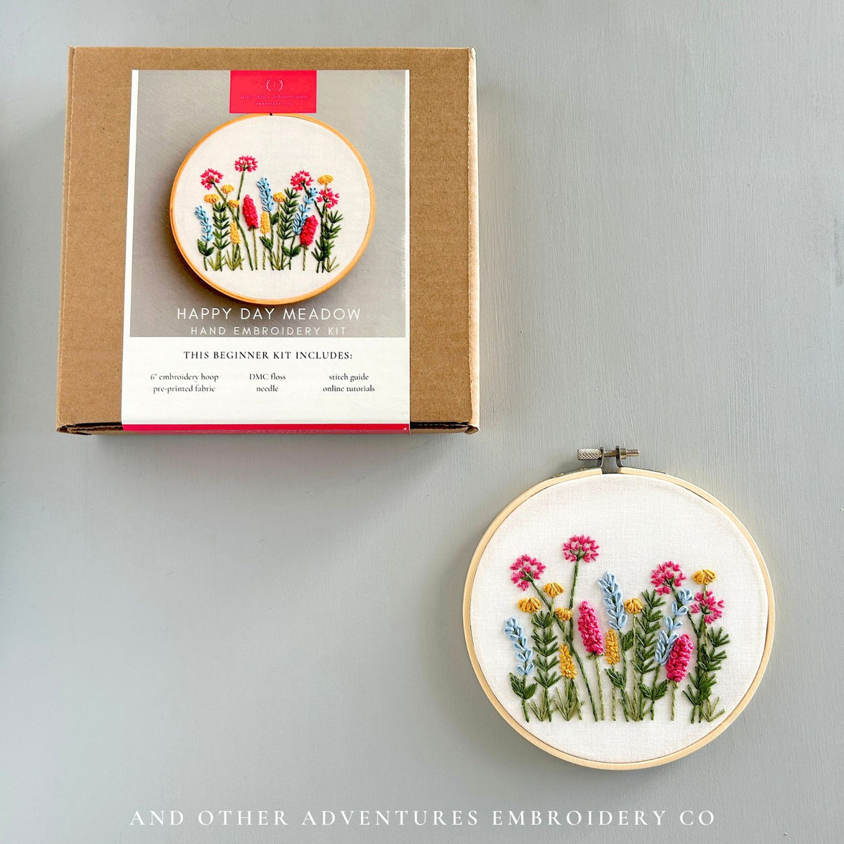 And Other Adventures Embroidery Co Beginner Embroidery Kit