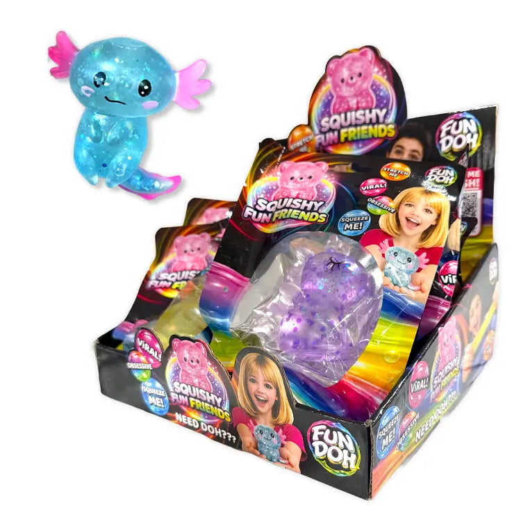 Novelty Brands Fun Doh Squishy Gummy Fidget Toy - 1 Pc Random Variety