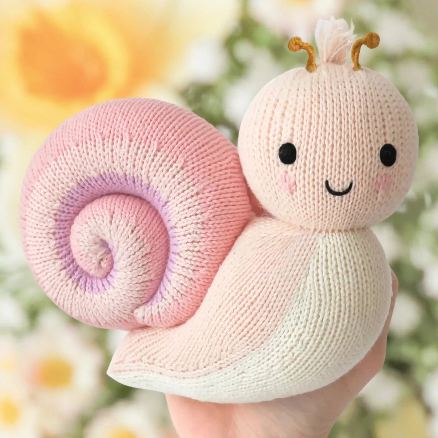 Cuddle and Kind Peony Baby Snail