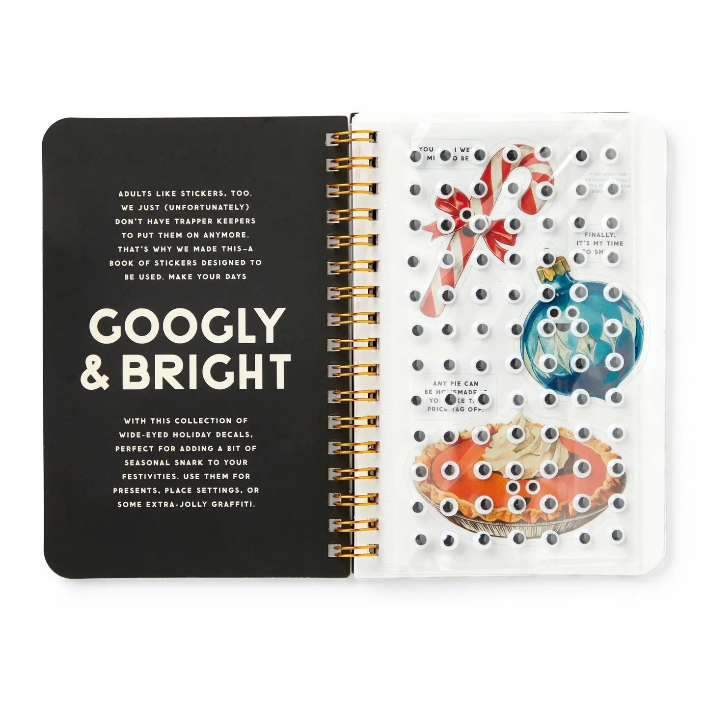 Chronicle Books Googly and Bright Holiday Sticker Book