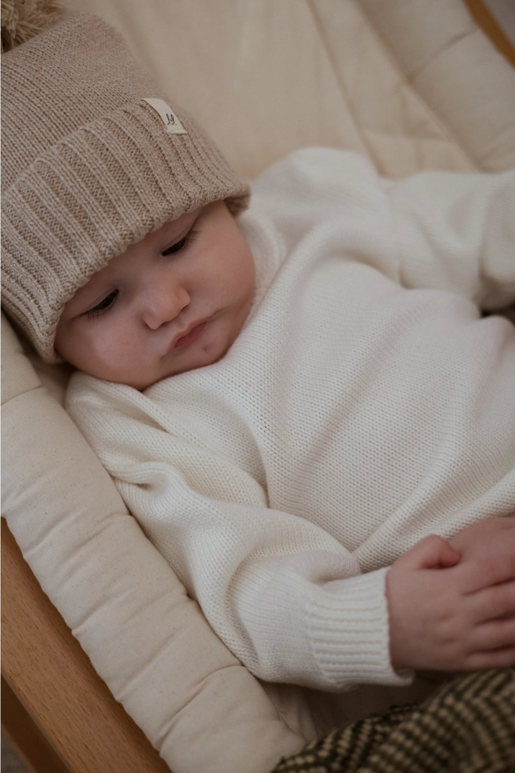 Luna and Luca Essential Knit Romper - White