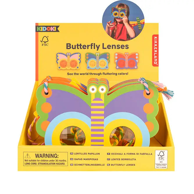 Kikkerland Design Inc Kidoki Butterfly Lenses