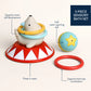Itzy Ritzy Itzy Ring Toss Circus