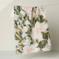 Geometry Painted Blossoms Tea Towel
