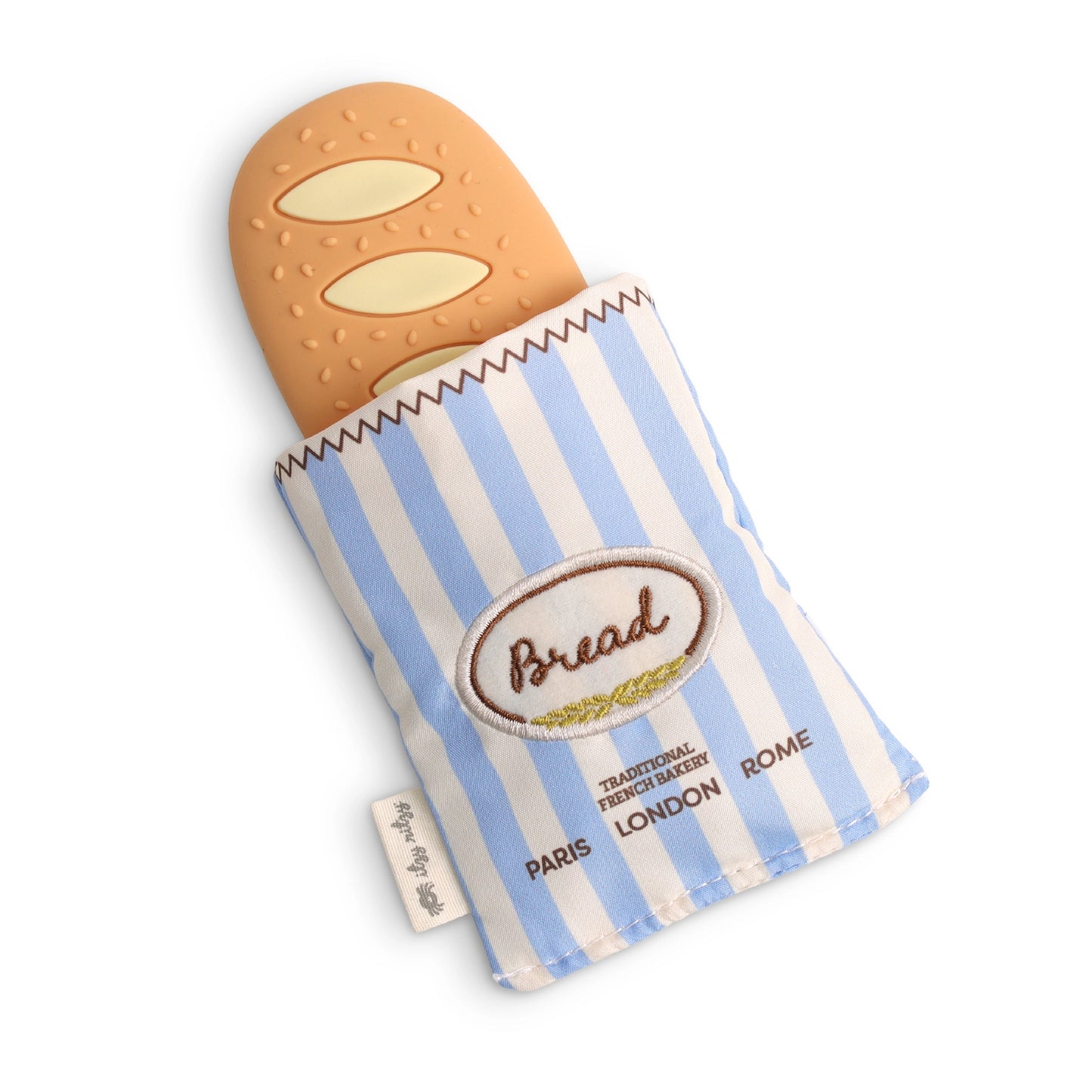 Itzy Ritzy Teensy Crinkle Silicone Teether - Baguette