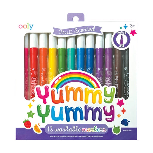 OOLY Yummy Yummy Fruit Scented Markers