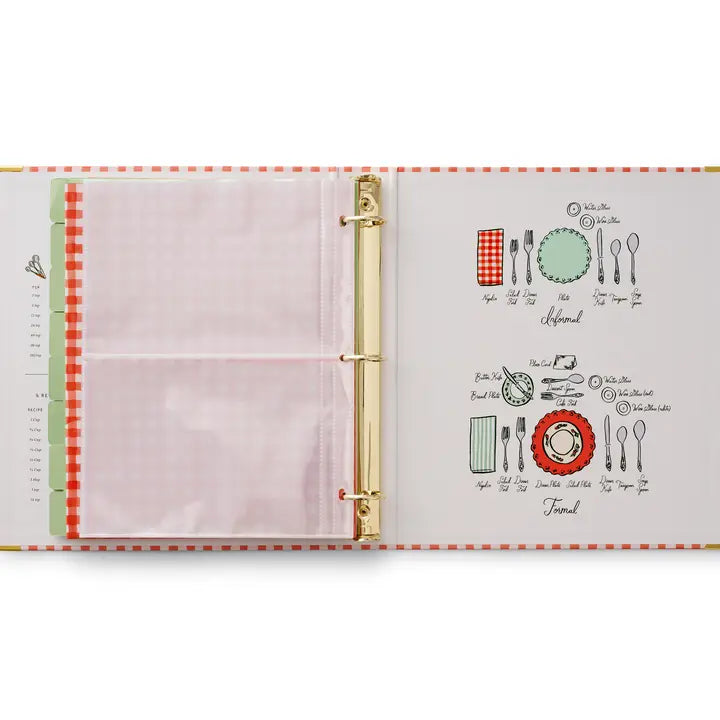 Rifle Paper Co Cherry Farm Recipe Binder